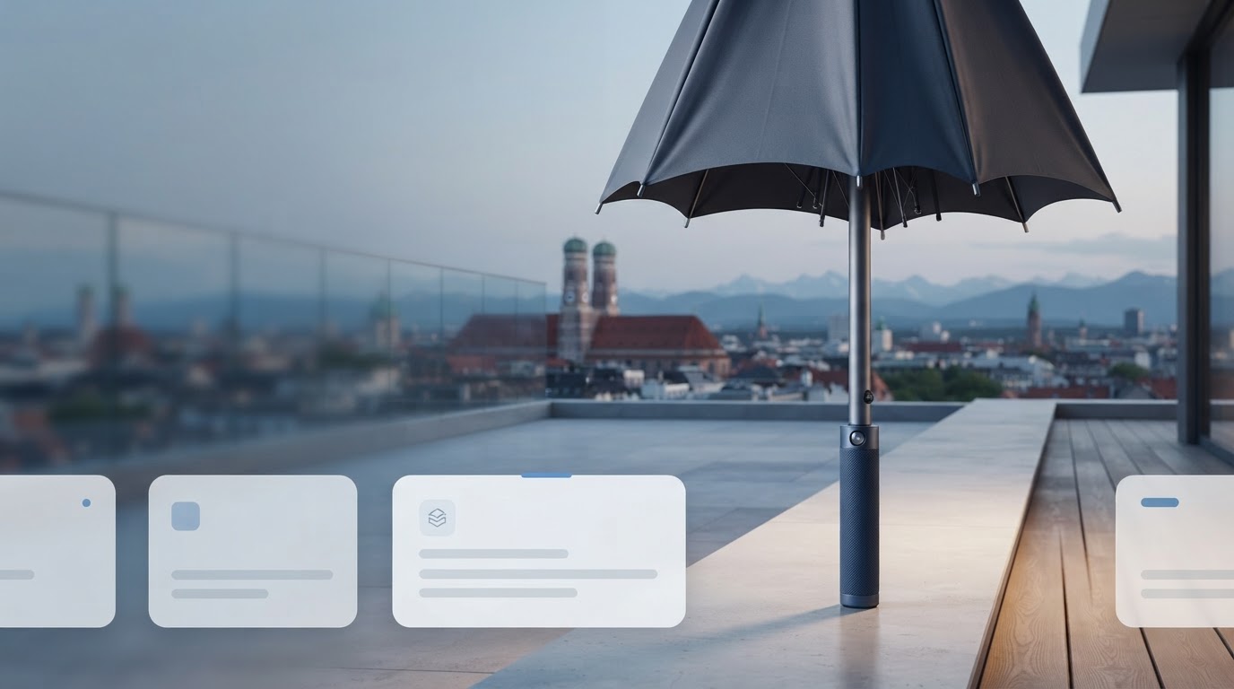Nixyti Brella dashboard visualization representing AI-driven financial data analysis